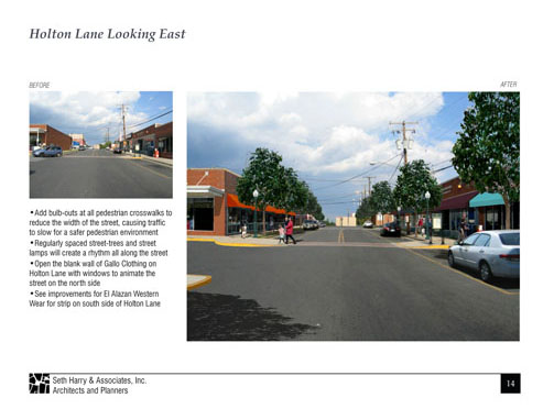 Holton Lane Area Improvement Vision